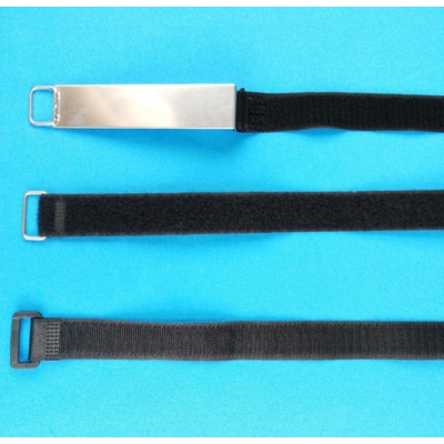 Hook and loop antistatic strap