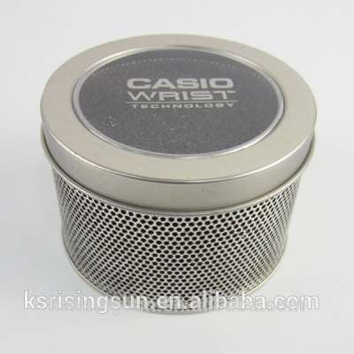 Round Dia 90 mm watch tin can