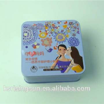 Cosmetic Tin Cans Tin Box For Perfume Packing