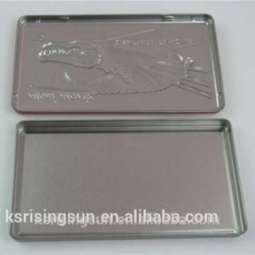 Metal Rectangle Tin Case Pencil Tin Box